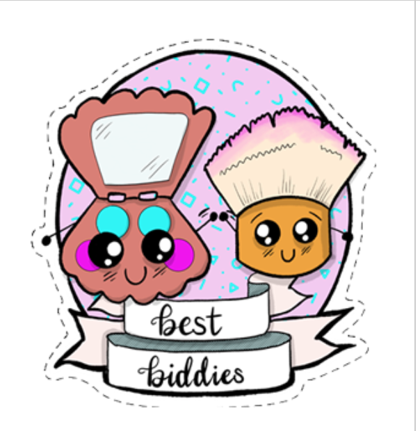 Best Biddies Sticker Limited Edition